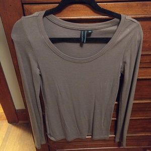 Cynthia Rowley dusty rose/light brown long sleeve